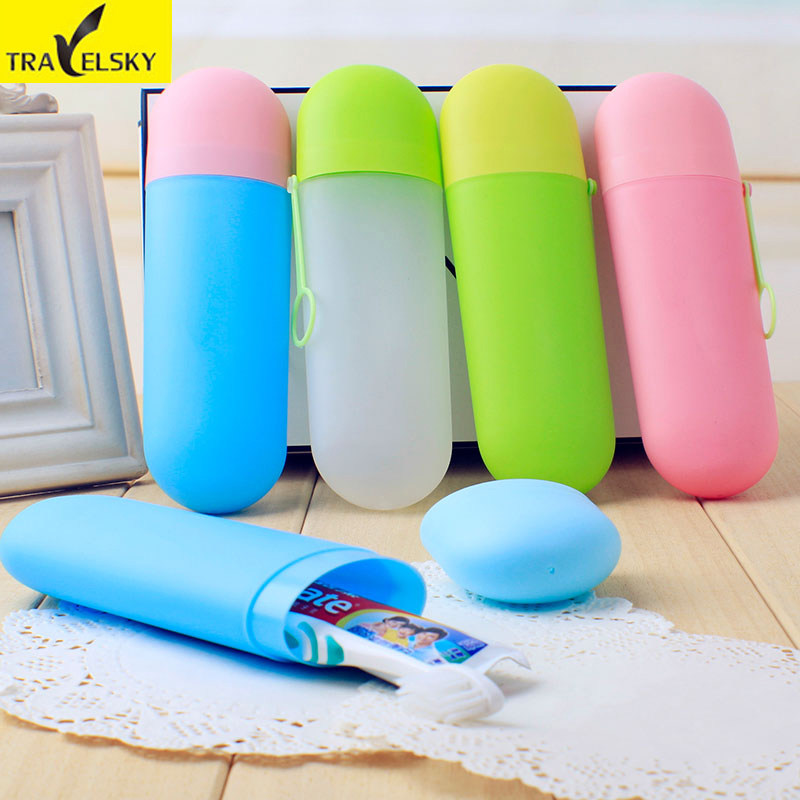 Travel Portable Mouthwash Cup Suit Travel Toothbrushing Cups Adults Children Wash Cups Kits Toothbrush Cups Toothbrush Box