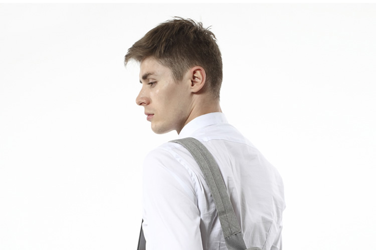 Thanh niên văn học nam mới kinh doanh túi giản dị thời trang túi ngực vai Messenger túi nam túi túi nam trở lại balo
