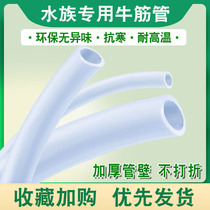  Beef tendon tube silicone tube hose submersible pump water pipe environmental protection non-hardening four-point tube six-point tube