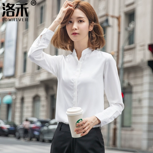 Белая рубашка, осенний сексуальный приталенный лонгслив для работы, 2024 года