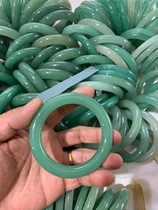 Pure natural aventurine bracelet take a photo of the large and small circles and make notes