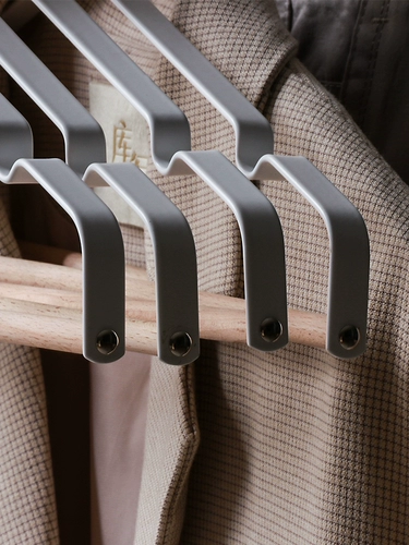 Японская импортная металлическая вешалка из натурального дерева, дизайнерские штаны