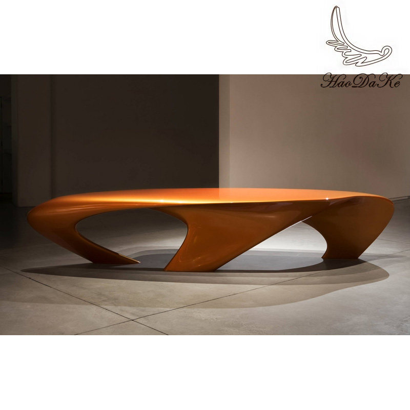 zaha hadid dune Table triangular hollowed-out tea table Alien Fashion Sample House Display Centre Clubhouse Hotel Tea Table