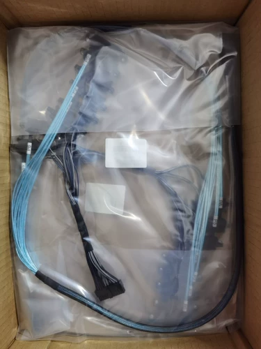 New Molex 12G Mini SAS/SATA Data Cable 2 SFF8643 до 8 SAS 8482