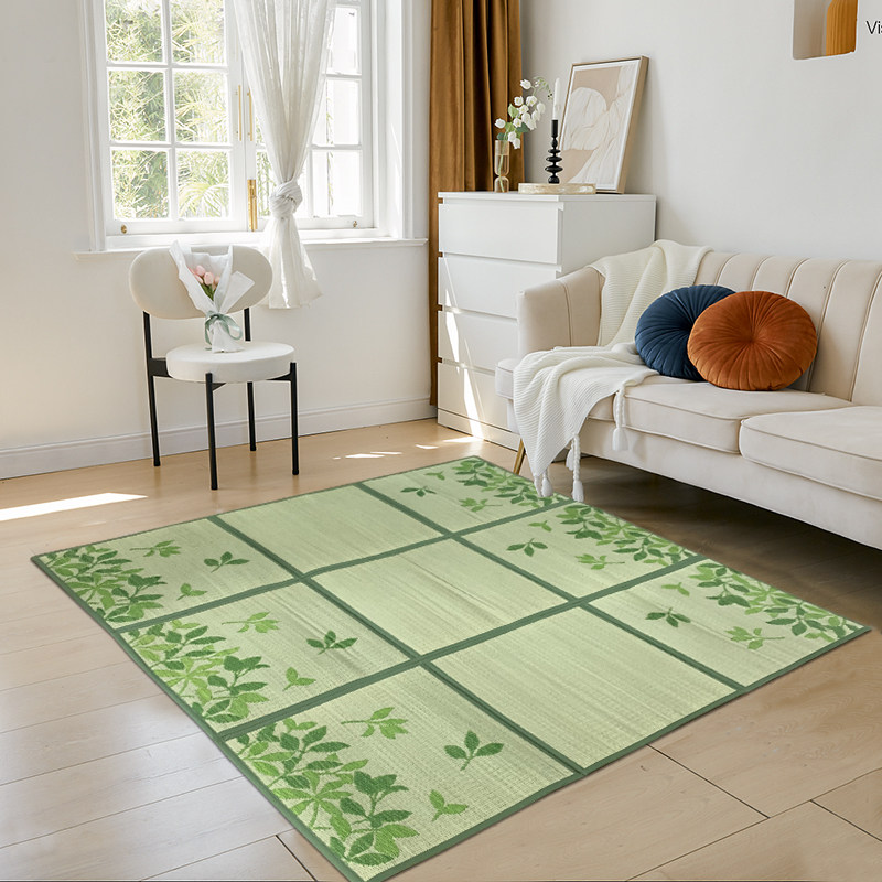 Japanese-style Japanese-style carpet summer mats folding thin bedroom living room tatami mats summer paving can be customized