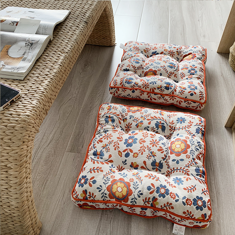 Home Cloth Art Day Style Cushion Thickened Tatami Cushion Bushel Square take a meditation Floating Window Floor Chair Mat