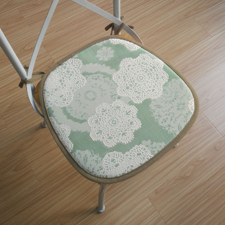 0 lợi nhuận nhà máy văn phòng ghế vải jacquard trực tiếp đệm đệm ghế ăn đệm sinh viên trượt Four Seasons - Ghế đệm / đệm Sofa đệm ghế ngồi