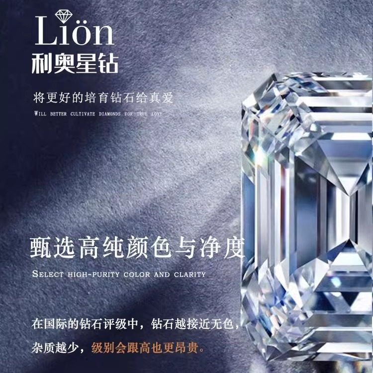 Кольцо с искусственным бриллиантом Leo Star Diamond CVD 18K золото
