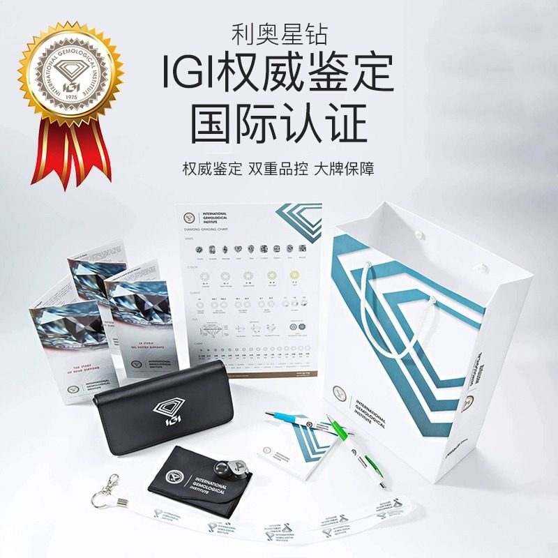 Кольцо с искусственным бриллиантом Leo Star Diamond CVD 18K золото