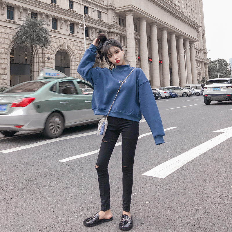 Sweatshirt femme TWINCITY en Coton - Ref 3216972 Image 16