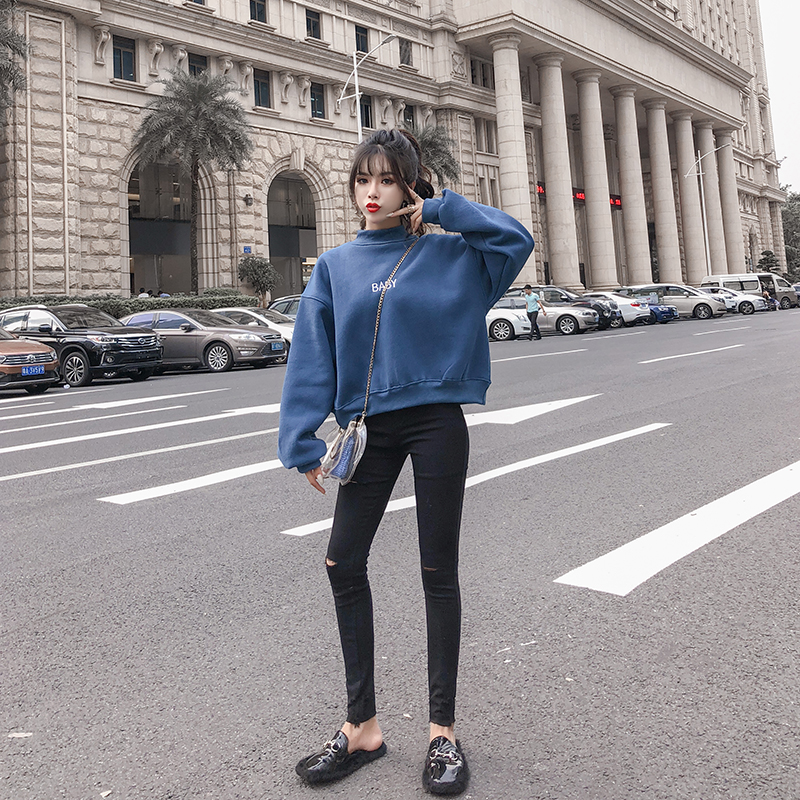 Sweatshirt femme TWINCITY en Coton - Ref 3216972 Image 14