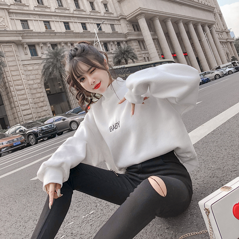 Sweatshirt femme TWINCITY en Coton - Ref 3216972 Image 3