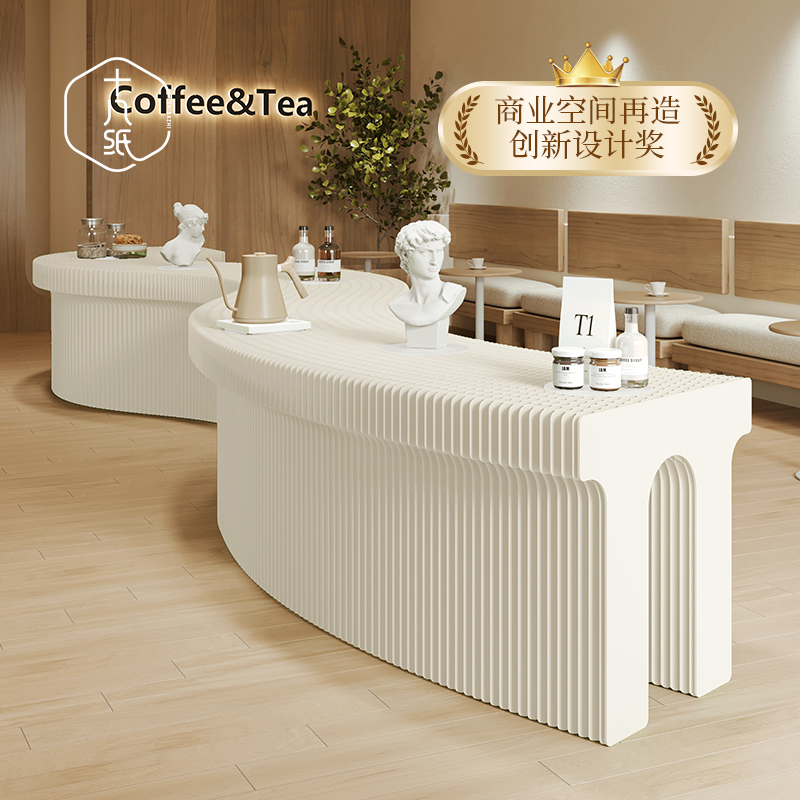 Display Stand for Paper Products, Decorative Storage Rack, Exhibition Booth, Commercial Display Cabinet, Exhibition Stand, Arch Bridge Exhibition Table, Art Exhibition