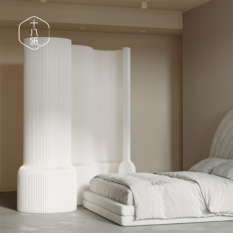 Eighteen paper partition fence office entrance screen baffle partition restaurant room separation artifact partition wall self-installed