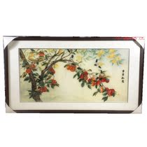 Handmade new boutique Suzhou embroidery painting Su embroidery finished hanging painting porch decorative painting 50100 everything