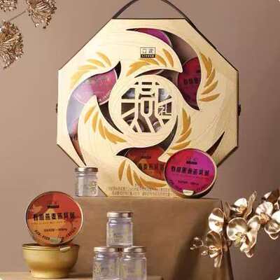 4瓶精炖纯燕窝+6碗燕窝粥+礼盒