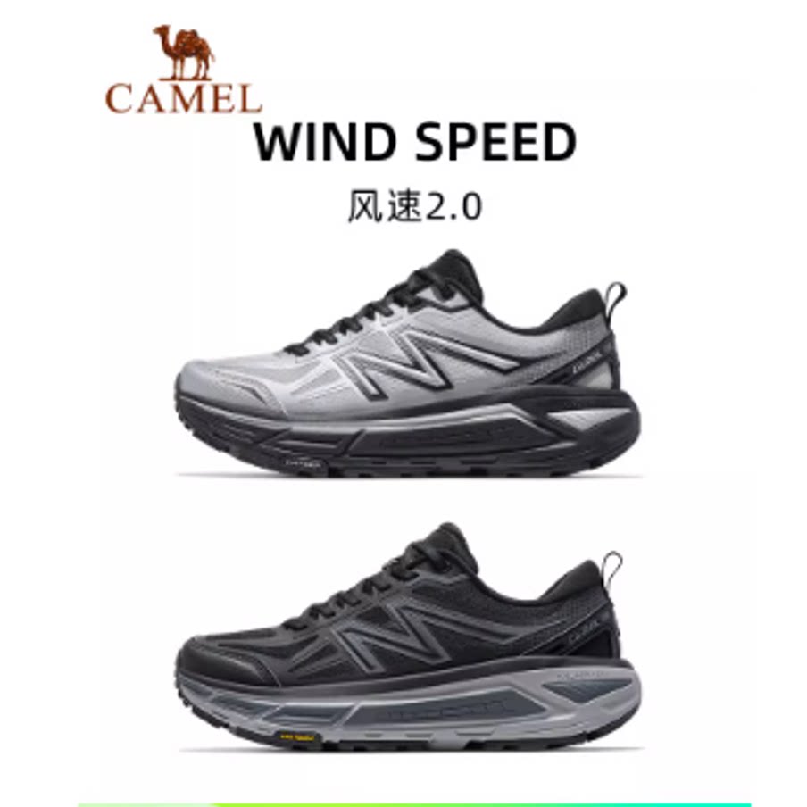 全地形骆驼碳zero风速2运动鞋2026新款户外男鞋越野跑步鞋慢跑鞋