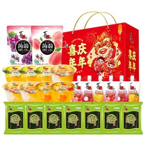 喜之郎美好时光礼盒果冻海苔儿童零食大礼包年货送礼过年囤货