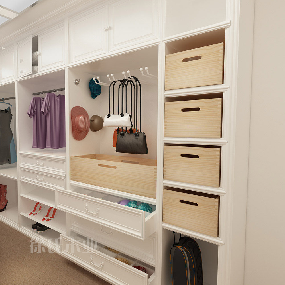 Custom containing box Wooden Case Stratified solid wood Basket Set in cabinet Contained Cabinet Partition plate No cover wooden box Xu