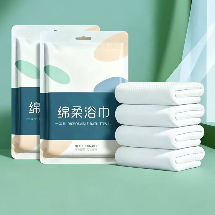一次性浴巾毛巾出差旅行便携单独包装压缩加厚加大旅游酒店用品