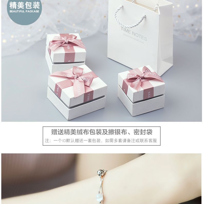 S925 sterling bạc vòng đeo tay nữ mèo mắt hạt vòng đeo tay Nhật Bản và Hàn Quốc phiên bản đồ trang sức ngọt ngào và đáng yêu tươi món quà sinh nhật