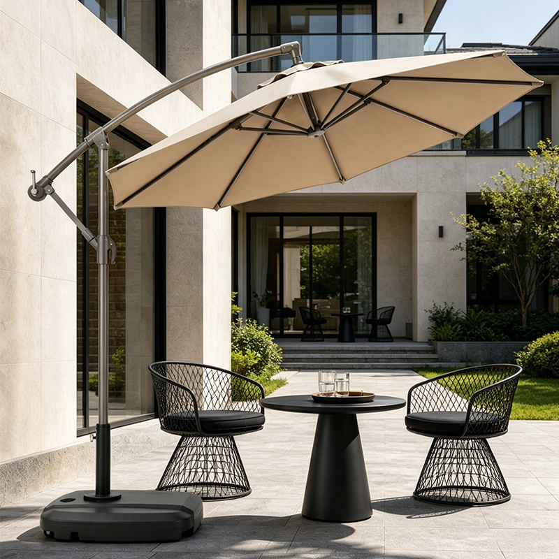 Outdoor Parasols, Courtyard Umbrellas, Open-Air Balcony Large Sun Umbrellas, Outdoor Roman Umbrellas, Banana Umbrellas, Shop Front Display Umbrellas