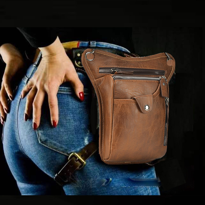 Outdoor Riding Locomotive Leg Bag Locomotive PURSE STRINGS MULTIFUNCTION TIED LEG BAG MEN'S TACTICAL BAG WOMEN SATCHEL WATERPROOF