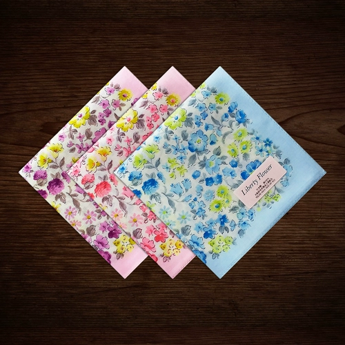 Японский хлопковый носовой платок, тонкий шарф в форме цветка