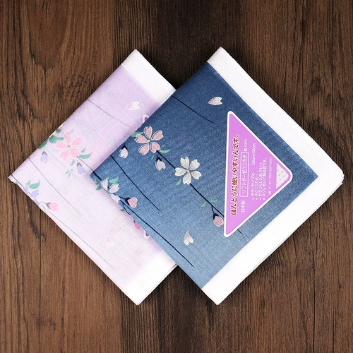 Японский импортный хлопковый носовой платок, ультратонкий шифоновый шарф