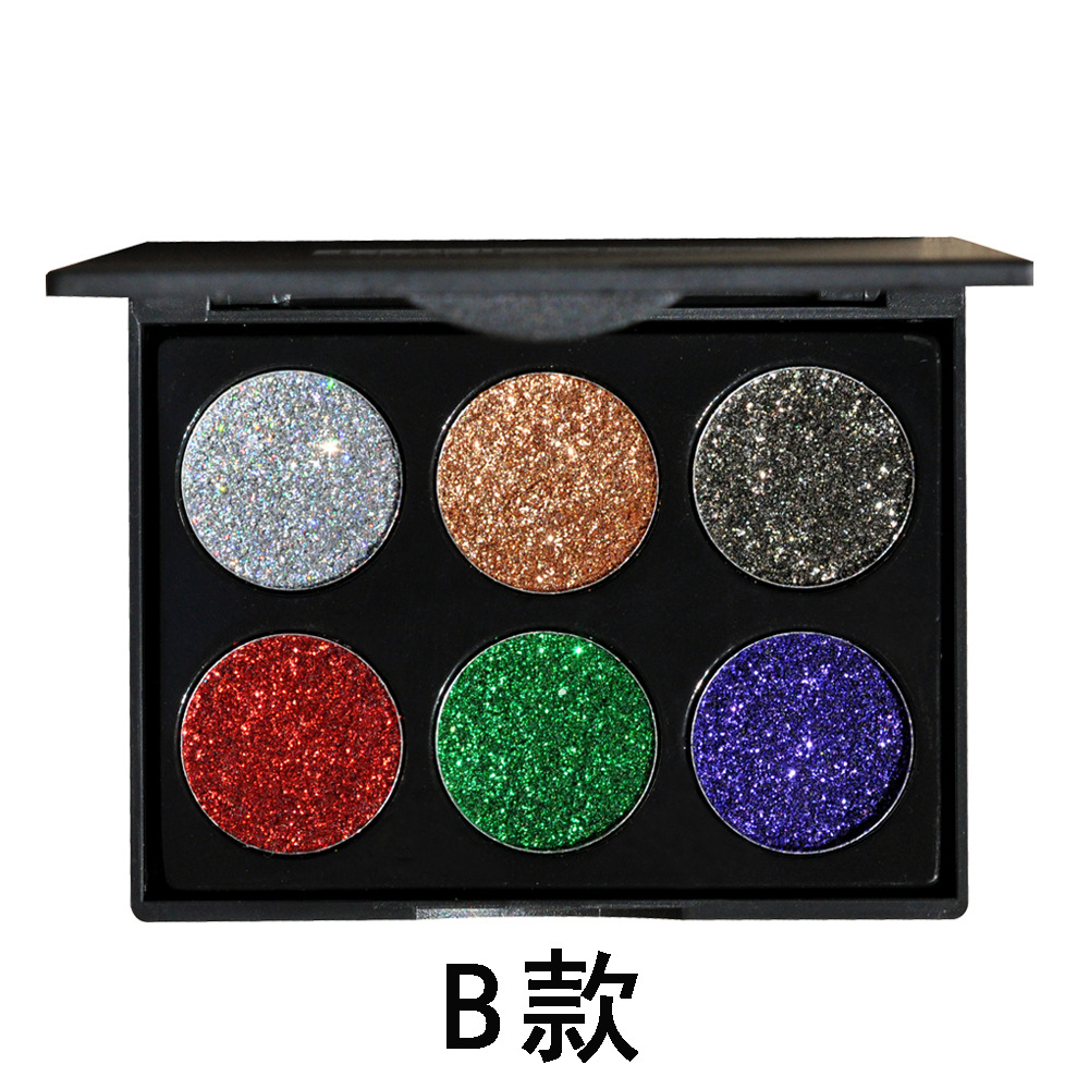 Giai đoạn trang điểm cho trẻ em màn trình diễn phấn mắt pha lê sequin sáng nhấp nháy cuối cùng để làm nổi bật phấn mắt có độ bóng cao - Bóng mắt bảng mắt merzy