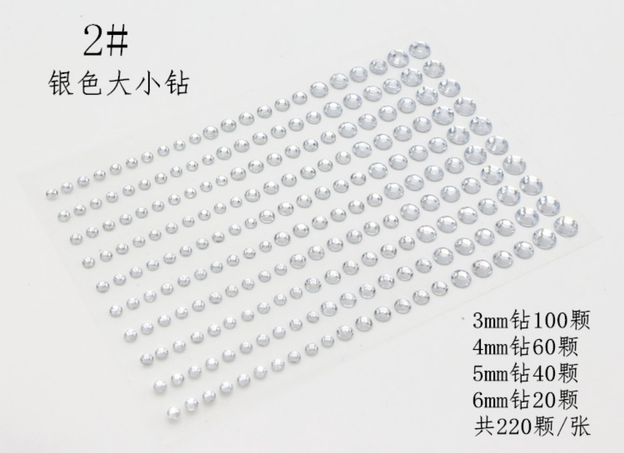 Khoan khoan mặt Khoan trẻ em Hiệu suất sân khấu Khoan mặt tự dính Mũi khoan Lông mày Bóng mắt rhinestone những bảng phấn mắt nên mua
