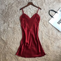 Sexy Lace Women Sleep wear Dress Женская одежда