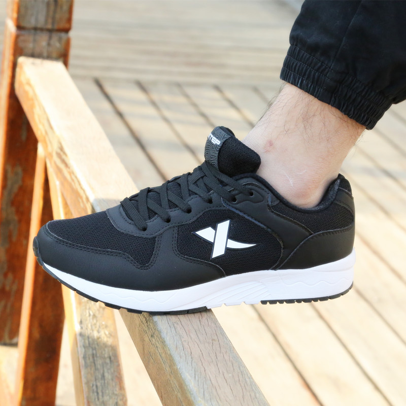 XTEP men's shoes breathable sports shoes new men's casual shoes mesh running shoes lightweight travel shoes running shoes
