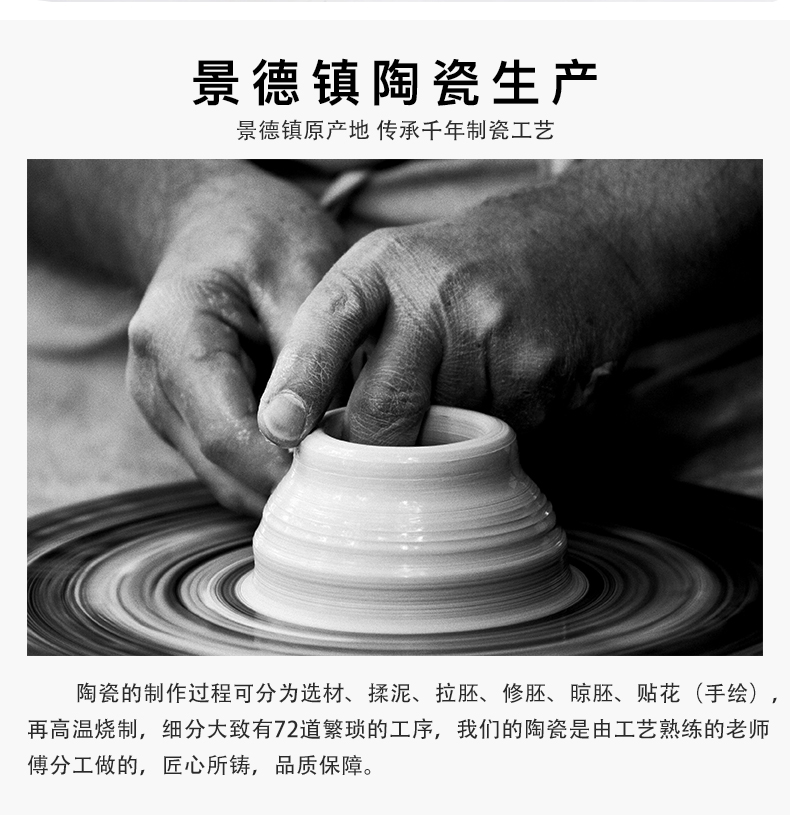 Ceramic ricer box barrel household moisture meter box 20 jins with 30 kg barrel cover tank pickle grain storage tank