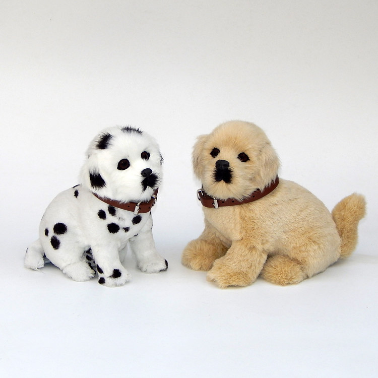 Kid toy pooch emulation will be called fake pooch model paparazzi emulation dog swinging piece dog year mascot gift