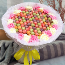 99 Alpine lollipop bouquet cartoon candy to send boyfriend and girlfriend birthday creative lover Christmas gift
