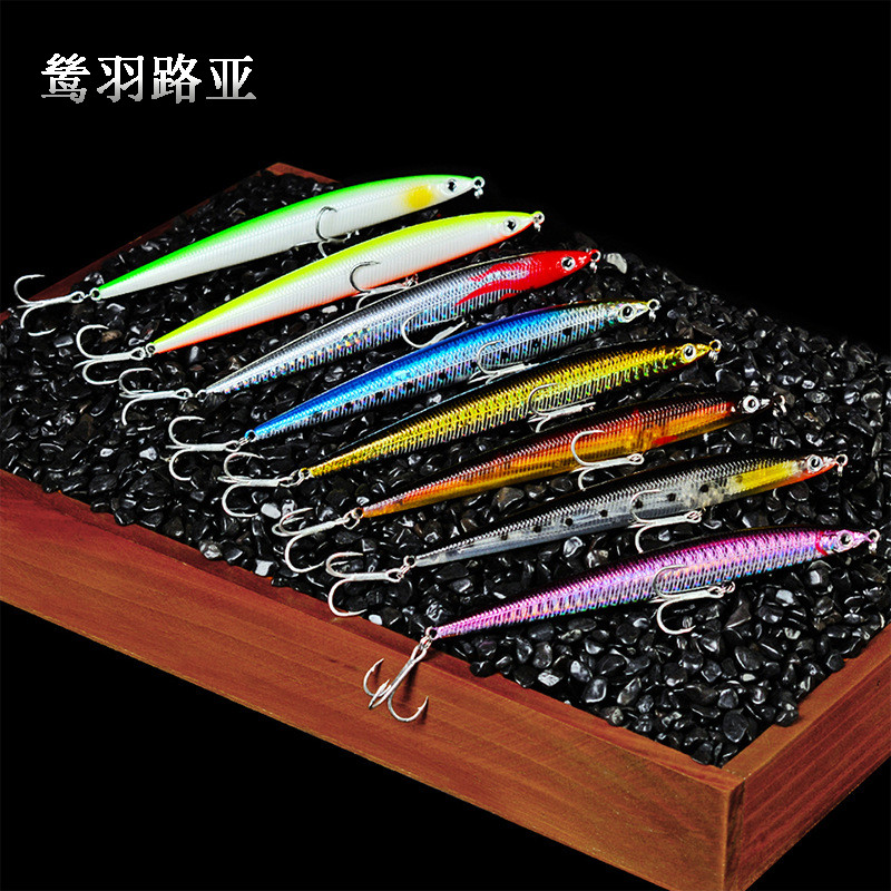 Long-throw sinking pencil Lua bait 30g bionic fake bait sea bass tuna mackerel sea fishing freshwater all-you-can-eat bait