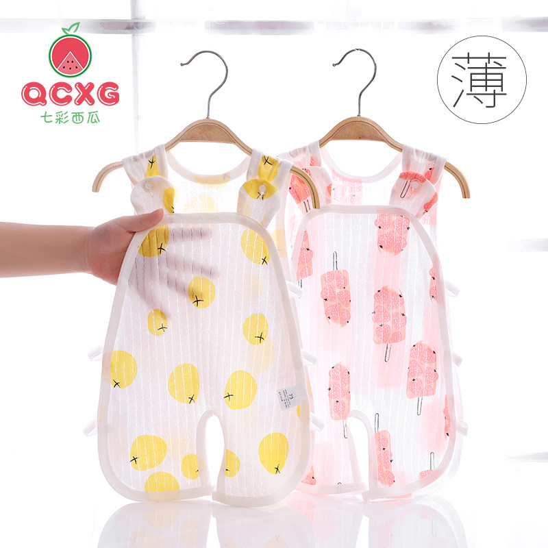 Baby clothes Summer freshmen young children pure cotton short sleeves Harvest sleepwear male baby girl sweaters slim fit in summer clothes