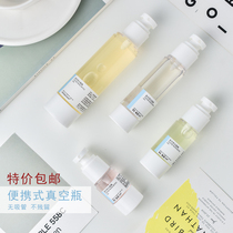 Portable small watering can Alcohol sub-bottle Fine mist water travel cosmetics sub-bottle Press-type spray lotion bottle
