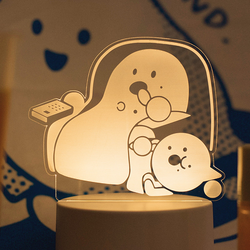 same convenience store small night light bedroom acrylic usb cartoon led bedside sleep sending girlfriend couple presents