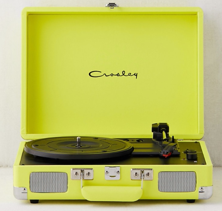 Spot America Crosley Crosley Vinyl record player CR8005 Custom vintage record player LP Record player