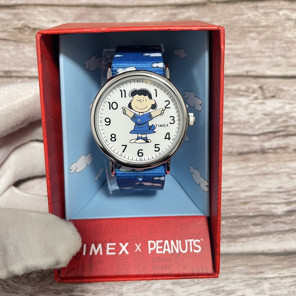 TIMEX Snoopy Snoopy Co-famous Quartz Water-proof CardWatch Watch
