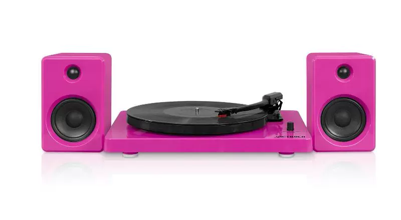 Spot Victrola Trình phát vinyl LP ba tốc độ hiện đại Tích hợp Bluetooth Loa 50W chất lượng cao - Máy hát