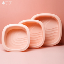 Plastic washbasin home large student dormitory laundry pants basin baby wash face feet toilet basin