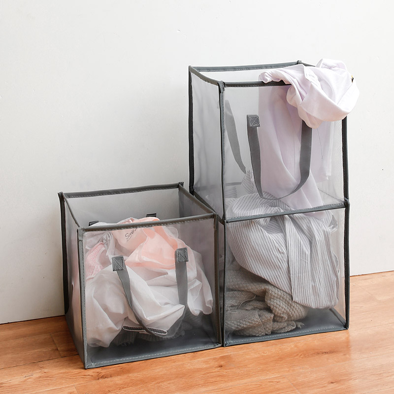 Dirty Laundry Basket Folding Bunch Mouth Closing Dust Nordic Cloth Art Toy Containing Bucket Dormitory Dirty Laundry Containing Basket