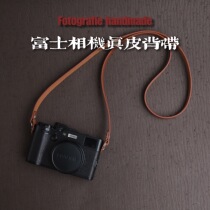 Fuji X exclusive shoulder strap retro mirrorless cowhide digital camera strap hanging neck rope retro literary hanging