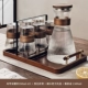 [Ореховое дерево] YA YUN POT 1,5L+Fengqin Bouncing Cup*6+Black House+подъем сплошной древесины