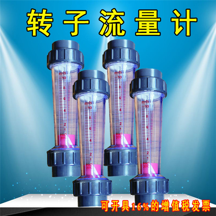 LZS15 65 high-precision pipe type plastic rotor flow meter liquid water float small flow meter gauge
