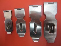 Thickened door lock door nose door buckle door buckle lock stainless steel lock plate hinge small hardware lock