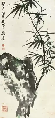 Art micro-spray Xie Chiliu Yan Yishi 30x64cm